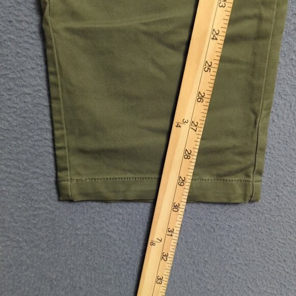 Perk Pants Men's 35x30 Green Feel Good Chino Slim Stretch Casual 5 Pocket - Picture 6 of 10